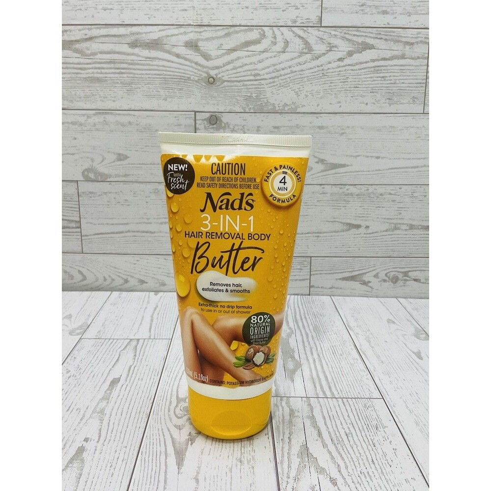 Nad's 3 n1 Hair Removal Butter Gentle & Soothing Hair Removal Cream For Women